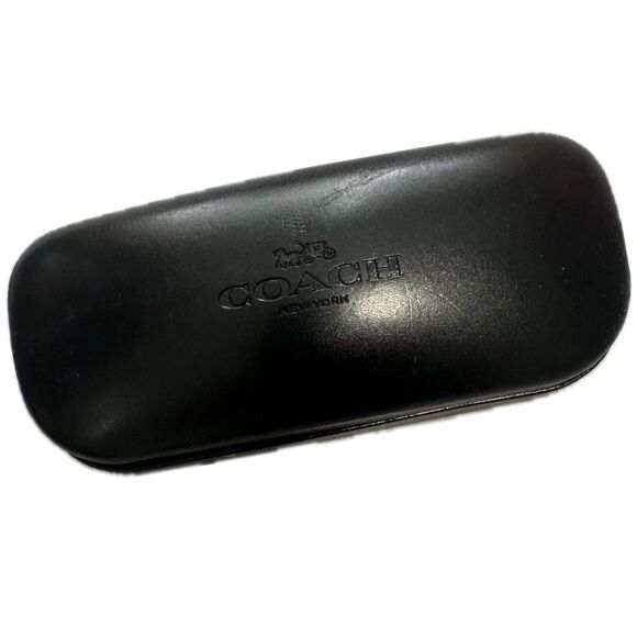 Genuine Coach Designer Sunglasses Glasses Black Hard Case Only - Picture 1 of 5